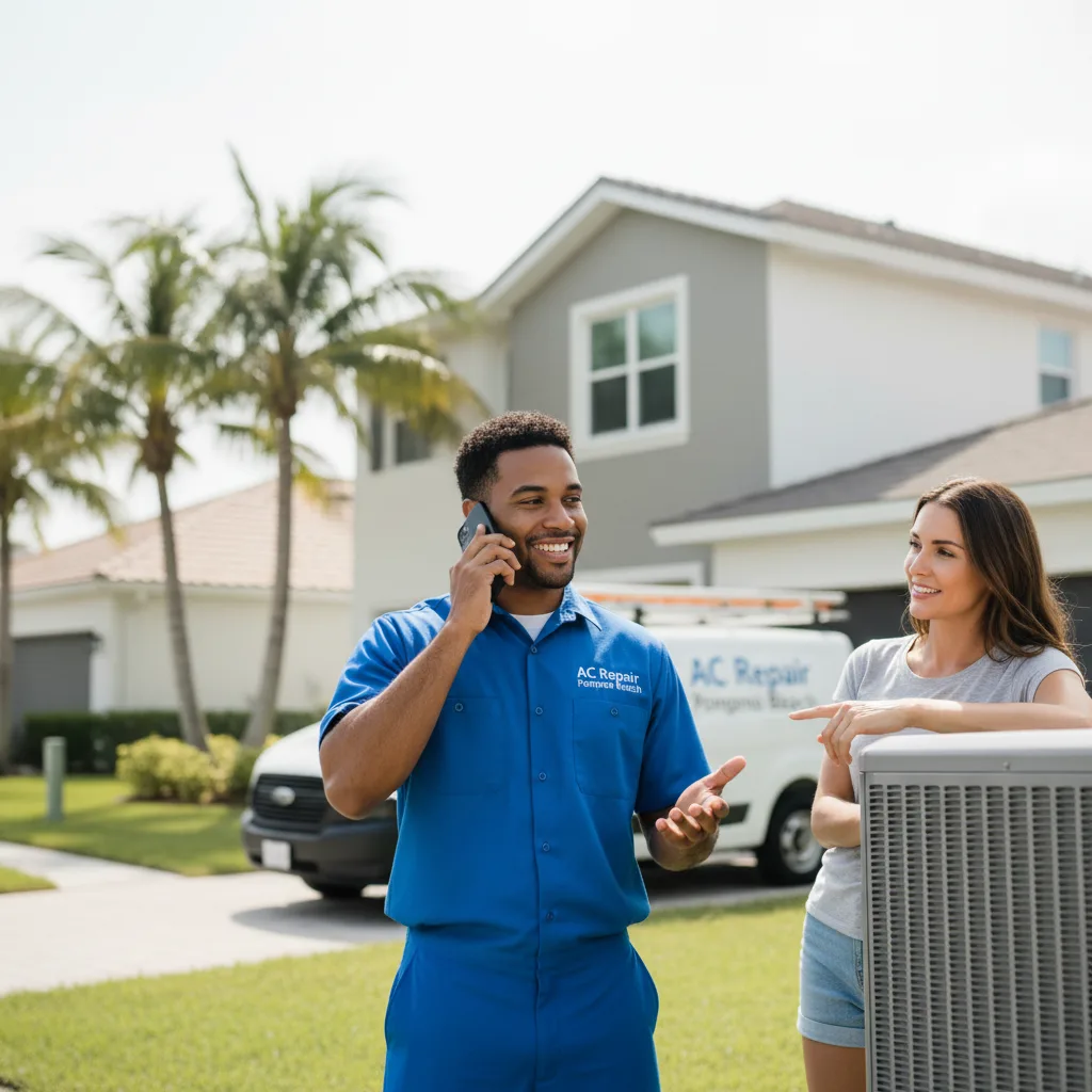 AC Repair Pompano Beach customer support in San Marino